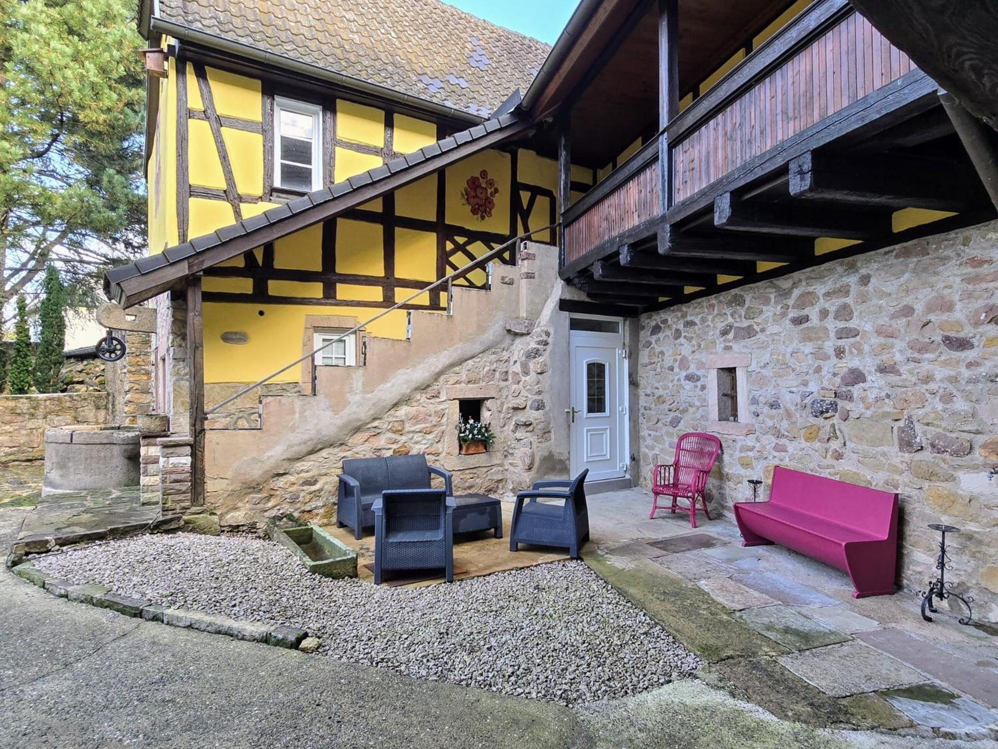 Studio Route Des Vins D 'Alsace Eichhoffen Екстер'єр фото